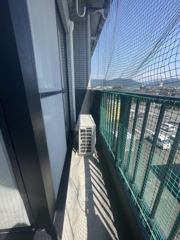 真装マンションのバルコニー