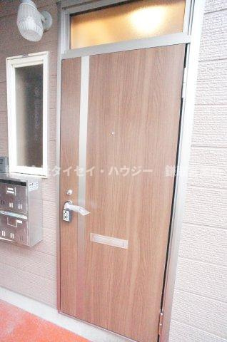 アーバンライフおゆみ野Ａ棟の玄関