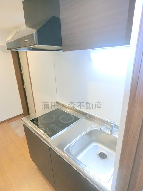 ログライフ東六郷のキッチン|冷蔵庫置き場