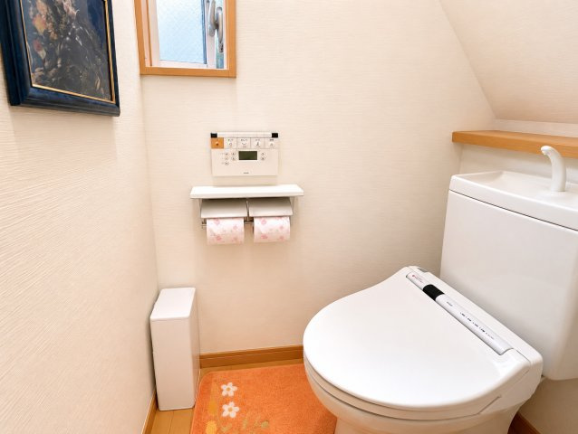 足立区神明1丁目 売戸建のトイレ|【1階と2階にトイレ設置】※掲載写真はCG加工により残置物を消去しています。