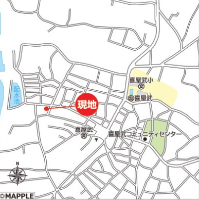 糸満市喜屋武（全2棟）B号棟の地図|地図♪