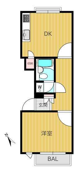 【間取り】 | 朝日武蔵小山マンション