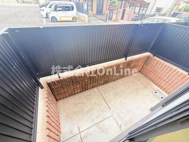 ドエル光南のバルコニー