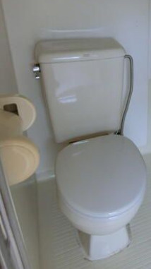 シティハウス高根木戸のトイレ