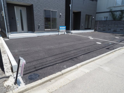 【駐車場】 | Cradle garden　北沢又第１0　１号棟 | ★内覧予約でブランド米2kg★