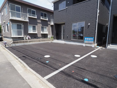 【駐車場】 | Cradle garden　北沢又第１0　１号棟 | ★内覧予約でブランド米2kg★