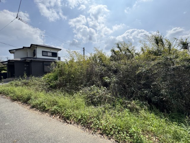 宇城市松橋町豊福の売地の外観
