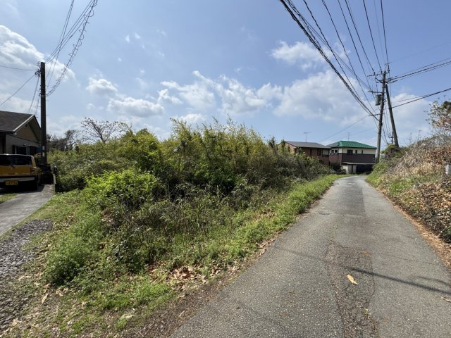 宇城市松橋町豊福の売地の外観