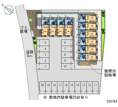 【区画図】 | レオパレスレーブ | 画像4