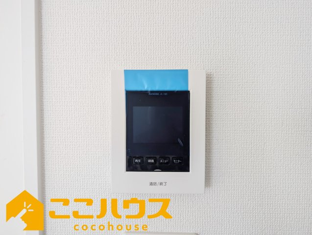 南風原町新川151番　新築戸建て　全3棟　C号棟のセキュリティ|録画機能付きTVインターホン