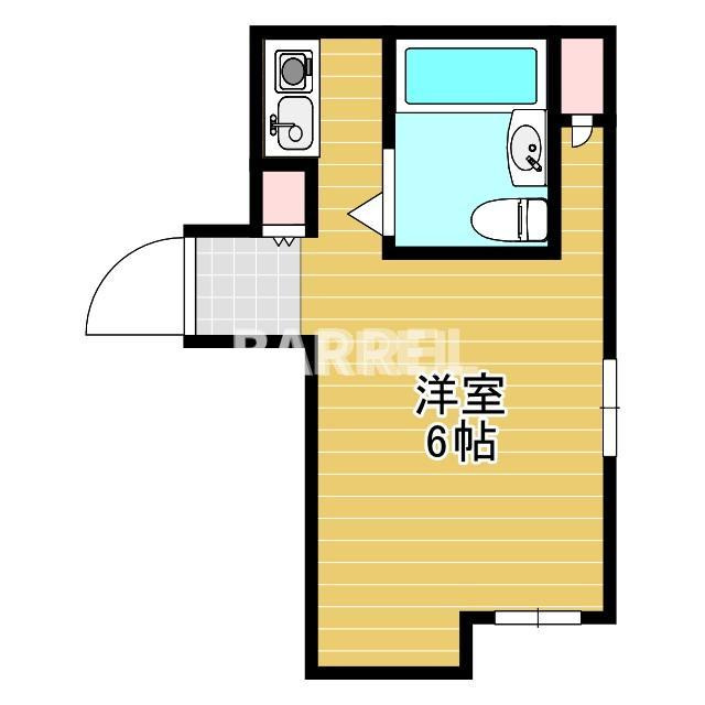 大和コーポ姫里の間取り