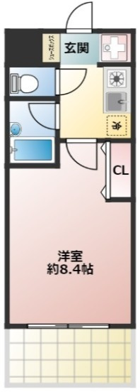ミ　ヴィーダの間取り
