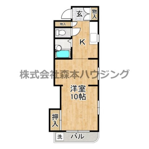 【間取り】 | 　シャトー・MIYUKI