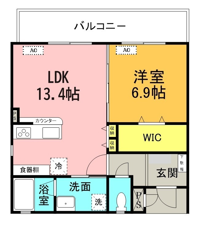 ベルスオーノの間取り