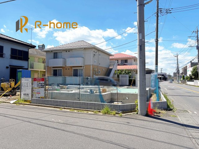 土浦市小松9期　新築戸建て　1号棟の外観|ご予約を頂ければ、『平日』はもちろん『早朝』や『夜間』もご見学可能です♪お気軽にお申し付けください♪