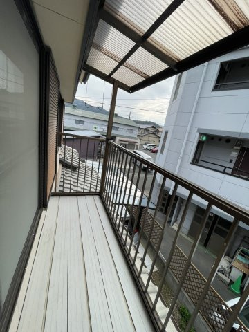権藤貸家のバルコニー