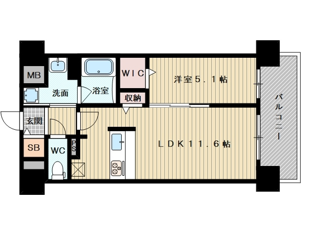大阪市東淀川区小松１丁目のマンション