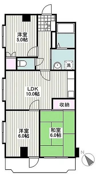 C’CASA湘南藤沢の間取り