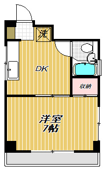 【間取り】 | 鳥利マンション