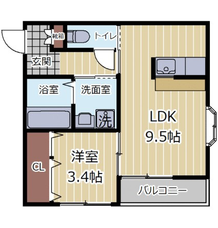シャトルクレスト向山A