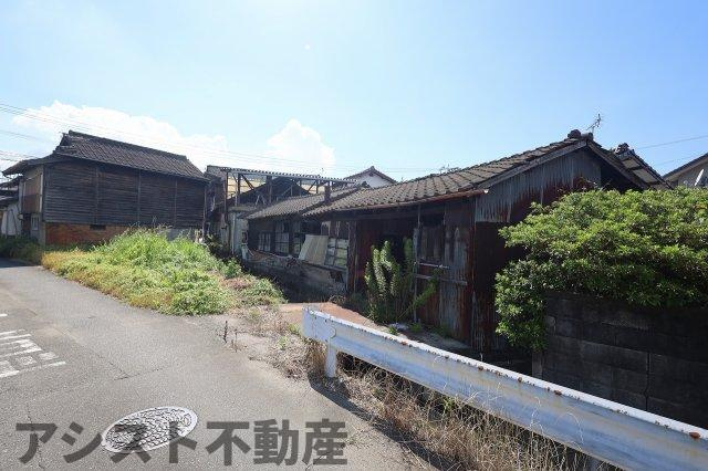 筑前町新町売地（古家付）の外観