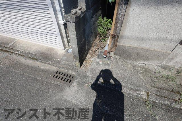 筑前町新町売地（古家付）の外観