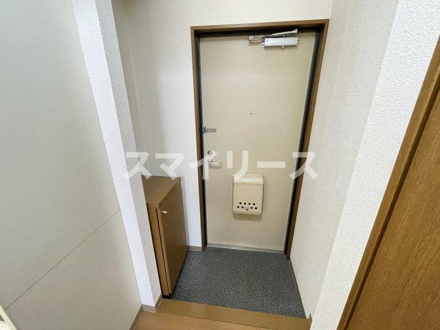 コーポサンライズの玄関