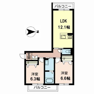 【間取り】 | シャーメゾンFUJIMOTO