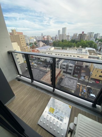 ブランシエスタ東別院　名古屋市賃貸　仲介手数料無料のバルコニー