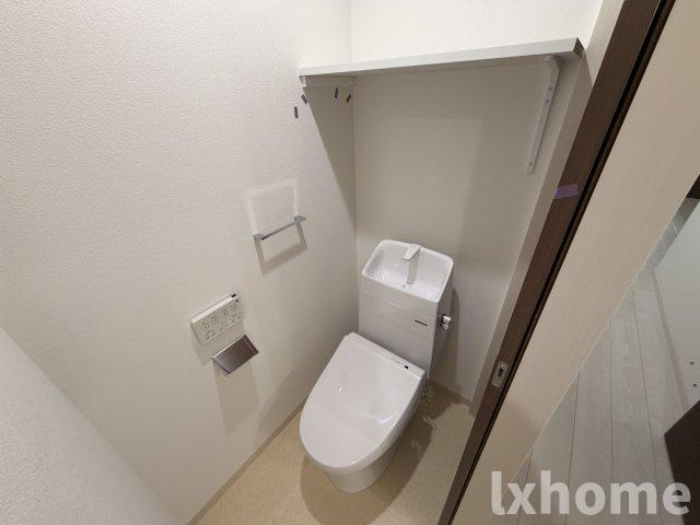 ラウレアコート総持寺Ⅱのトイレ|清潔感のあるトイレです