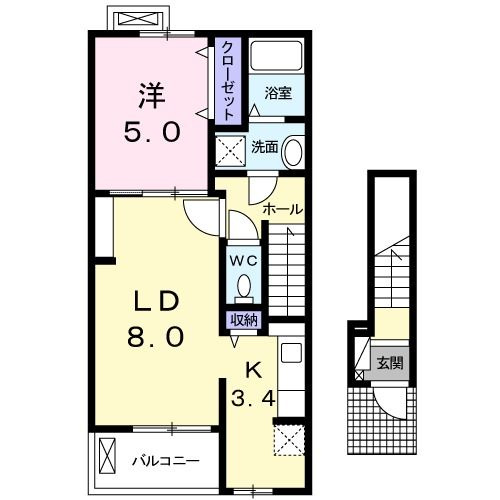 【間取り】 | シャンドポワール