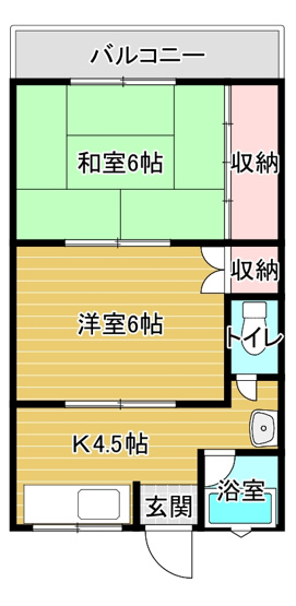 【間取り】 | 岩内マンションⅠ