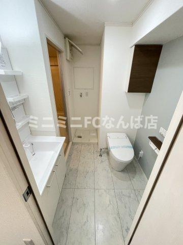 モンサンミッシェル北浜の洗面所
