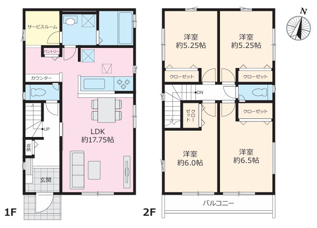 【間取り】 | 平塚市御殿　全３棟　新築住宅
