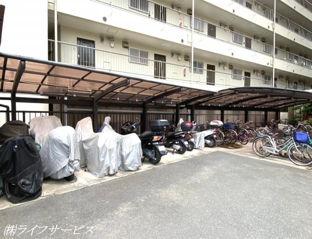 【駐輪場】 | コスモハイツ新大阪 | バイク置場・駐輪場