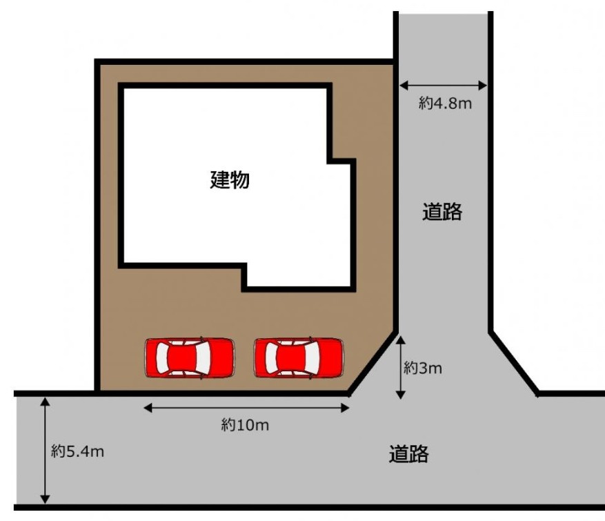 中古戸建　富士宮市羽鮒　Rの区画図|

