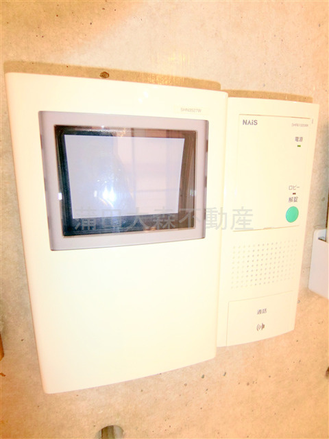 MODULOR久が原　モデュロールの設備|モニター付インターホン