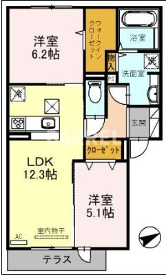 House S.YⅡの間取り