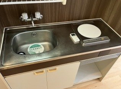 千代田区麹町１丁目の賃貸マンションのキッチン