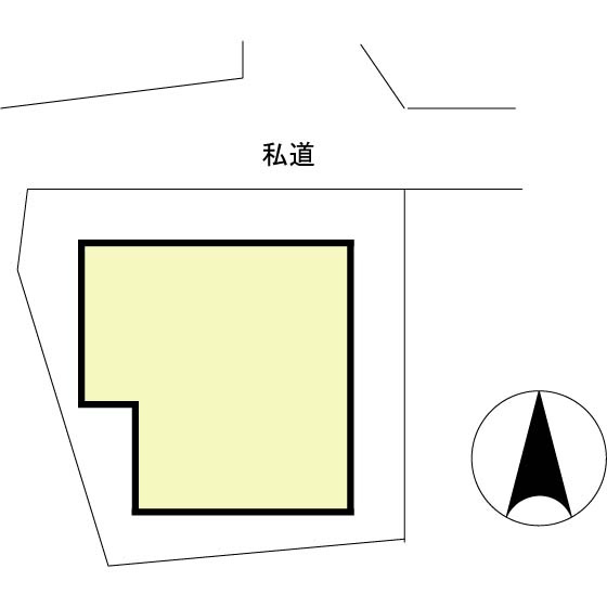 コートモトハシの区画図