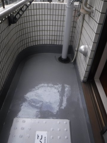 ヴァンクールハイツ新丸子のバルコニー