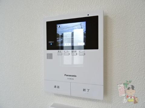 ボヌール　Ⅰのセキュリティ|カメラ付インターホン