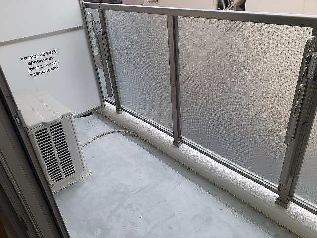 カランコエ川並のバルコニー|落ち着いた時間を過ごせるバルコニーです