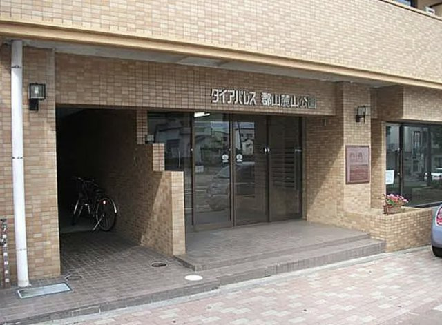 ダイアパレス郡山麓山公園のエントランス|清潔なエントランスです