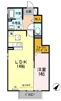 ロワール２３の間取り