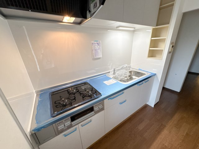 生駒市山崎町の賃貸マンションのキッチン