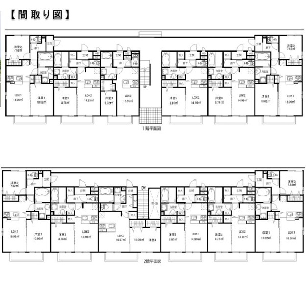 【間取り】 | ロイジエントパークス広野J
