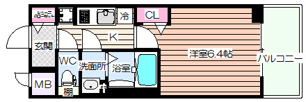 【間取り】 | プレサンス梅田北ディア