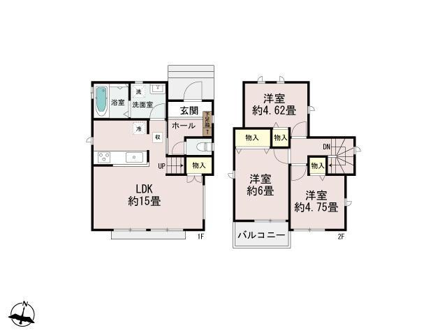 福岡市城南区樋井川５丁目の新築一戸建の間取り| 