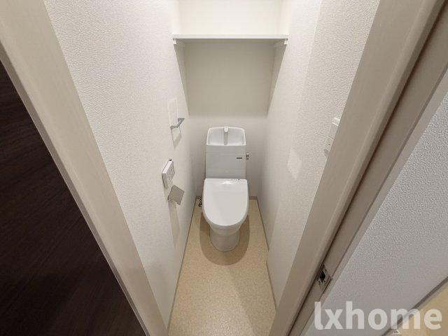 ラウレアコート総持寺Ⅱのトイレ|シンプルで使いやすいトイレです